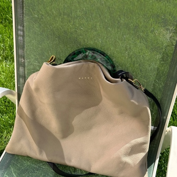 NWT MARNI Venice Resin-Handle Shoulder Bag - Picture 15 of 16